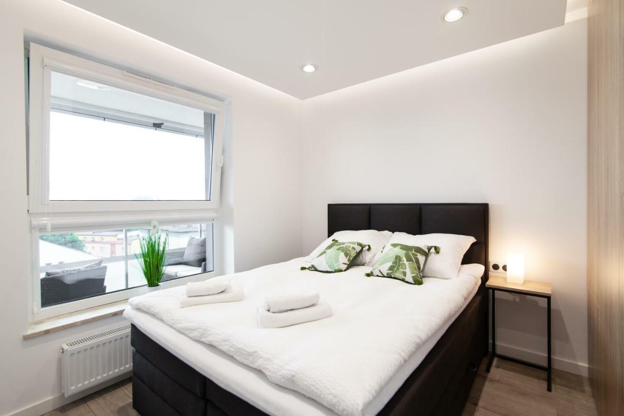 Apartament Diamond Centrum Apartment Bialystok Bagian luar foto